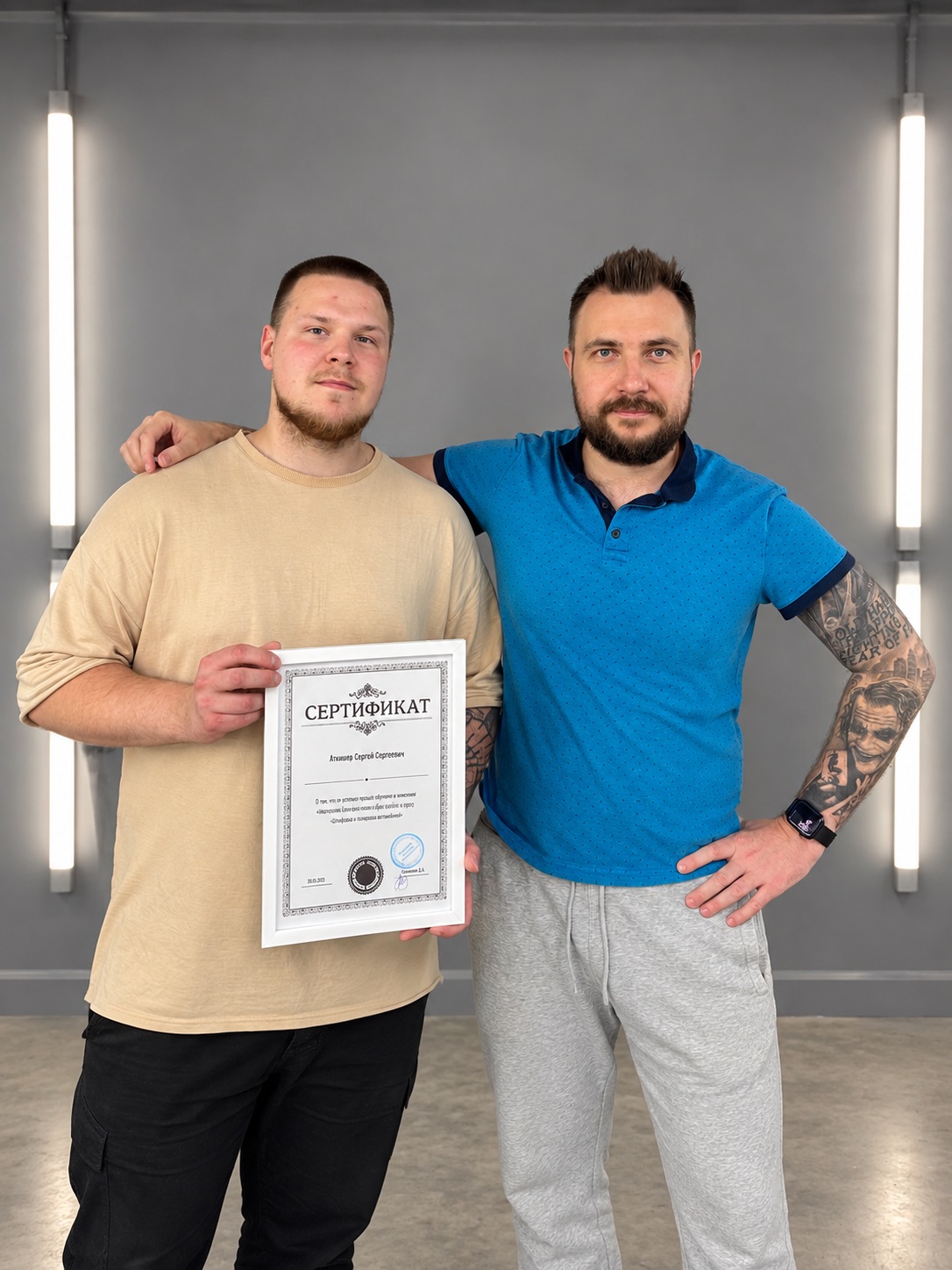 Выпускник курса обучения ремонту автостекол SKN Glass